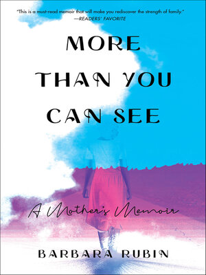 cover image of More Than You Can See